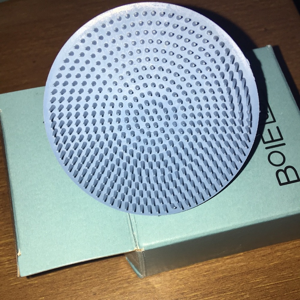 Boie USA Blue Silicone Face Scrubber